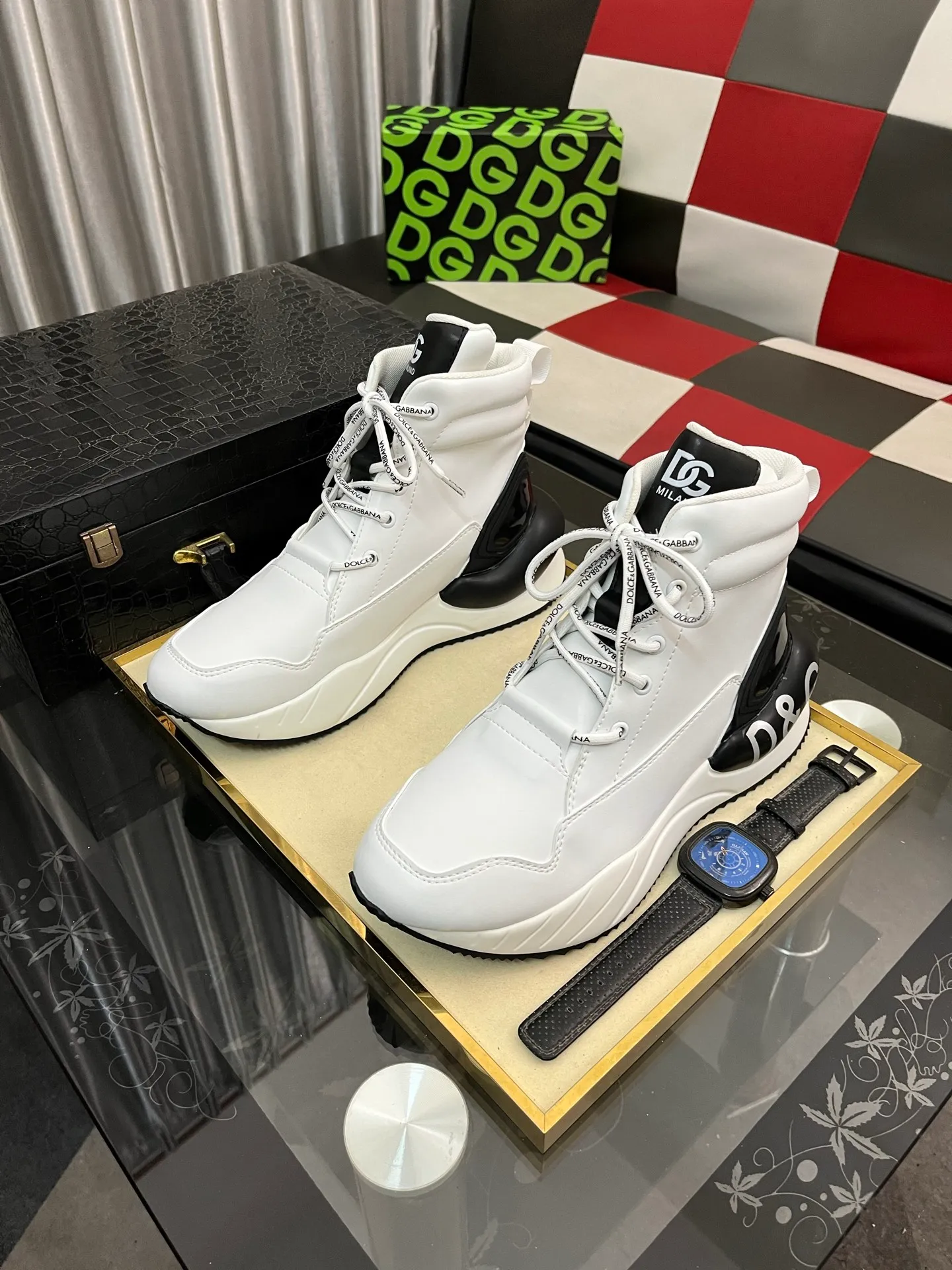Men's men's shoes💰520⌚️⌚️【DG～】couple casual shoes 2025z cabinet sales simultaneously 🔶Size: 36-44 #️⃣ 🔷1 color🔜The upper is made of multi-material splicing➕Mesh lining, comfortable and breathable, sole: original comfortable and wear-resistant outsole, ⚠️real thing📱photographed🎬real thing is better📢📢📢